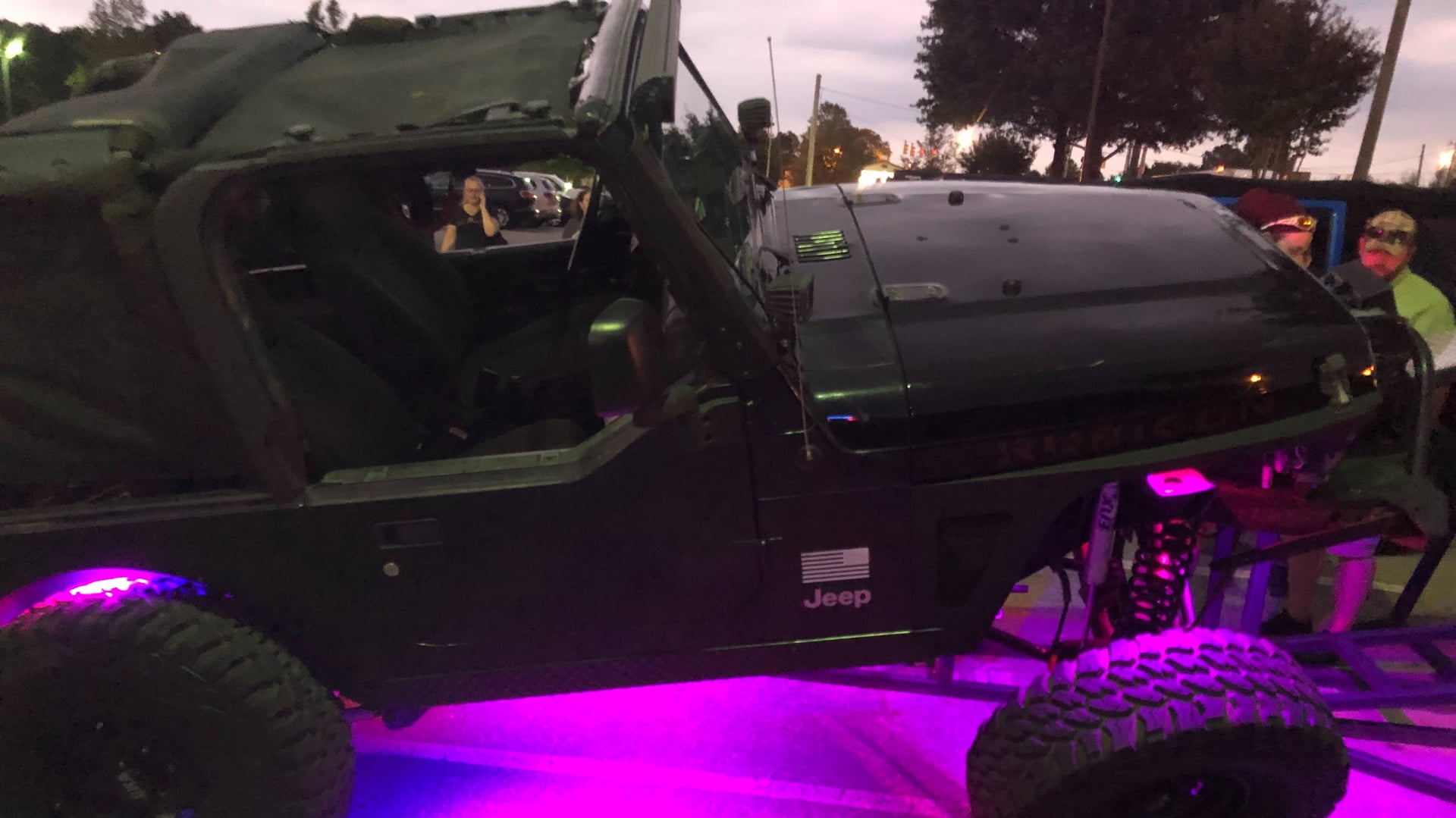 wastedwages16, a black 2006 Jeep Wrangler TJ on 35-inch tires, photo 10 of 13