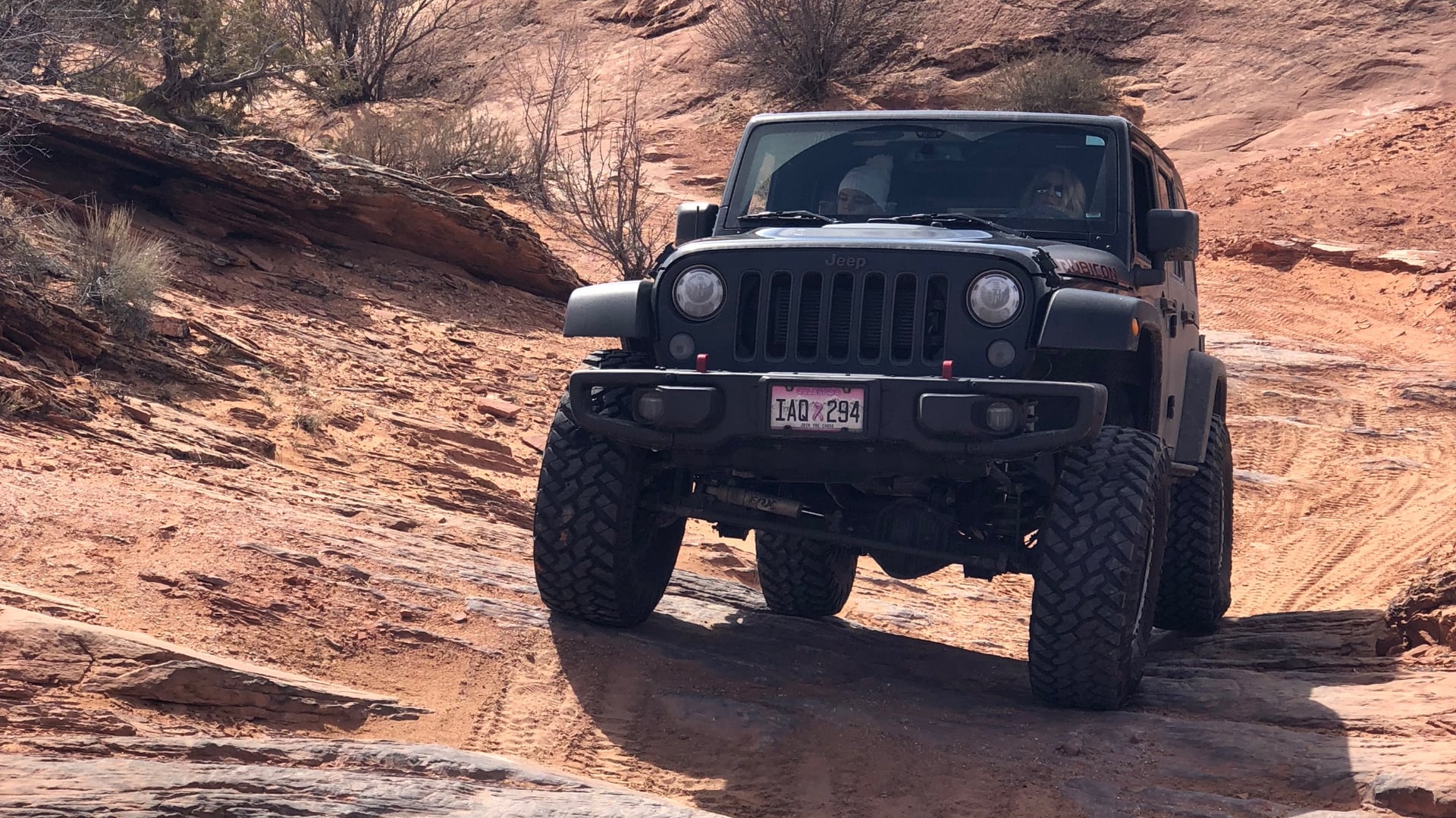 ReconBetty, a black 2017 Jeep Wrangler JKU on 37-inch tires with a 4-inch lift, photo 12 of 12