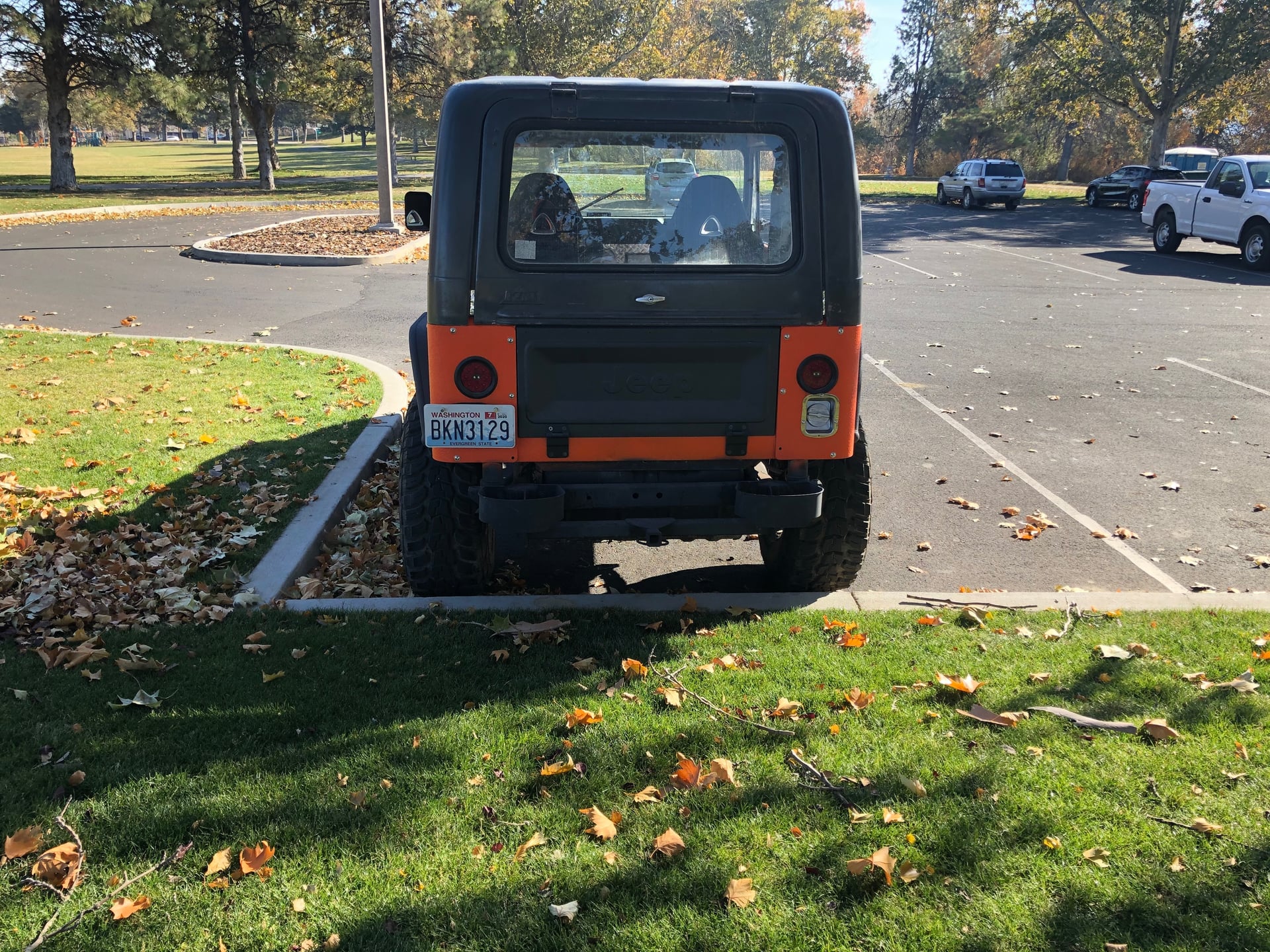 Rowdy, a brown 1984 Jeep CJ-7, photo 12 of 23