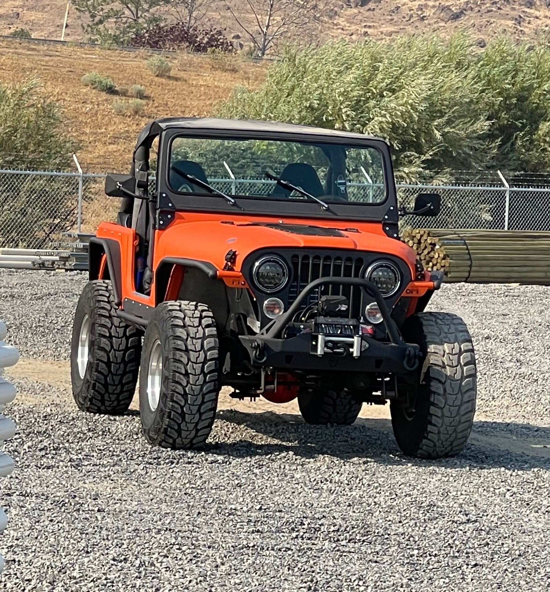 Rowdy, a brown 1984 Jeep CJ-7, photo 18 of 23