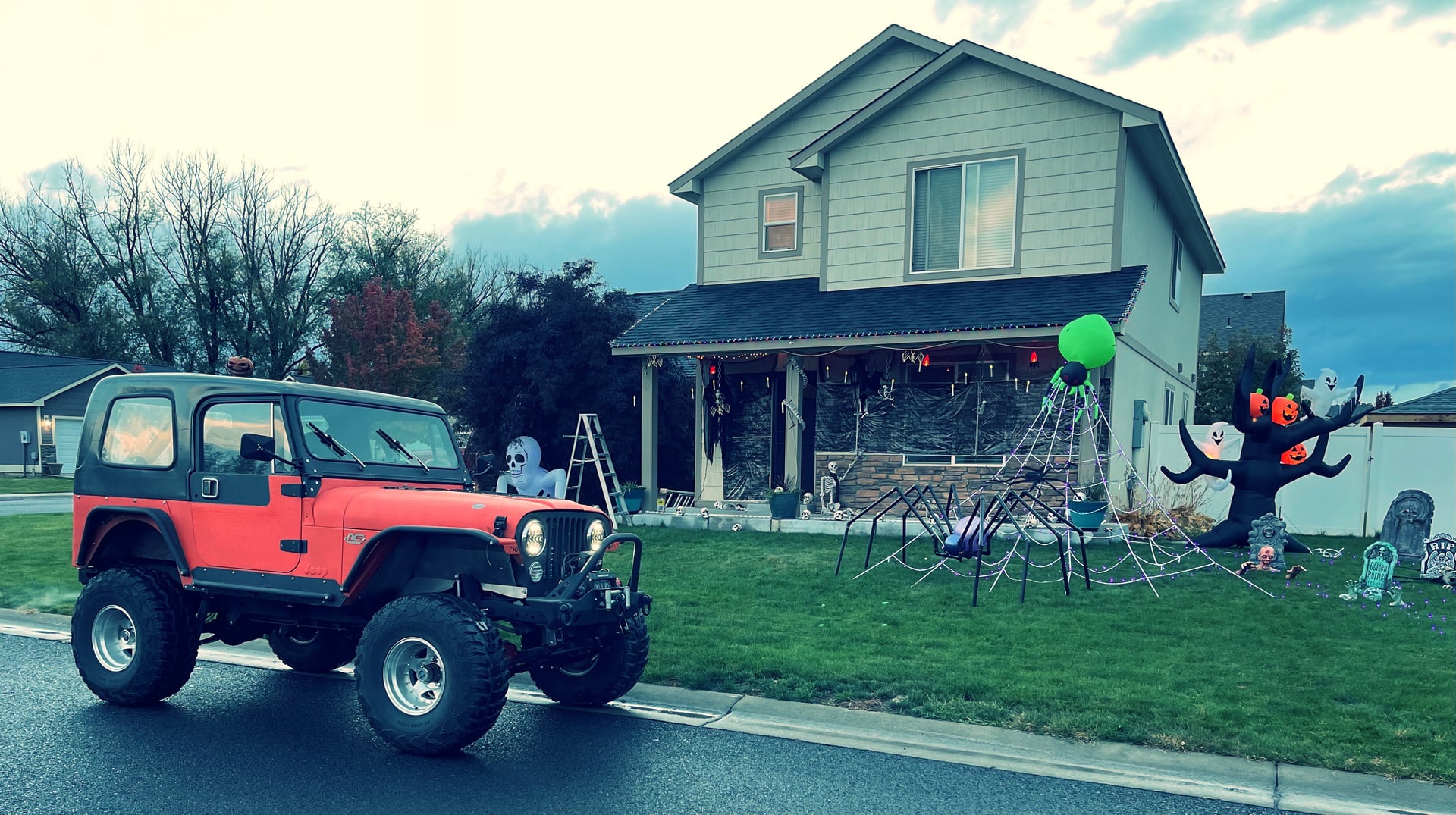 Rowdy, a brown 1984 Jeep CJ-7, photo 19 of 23