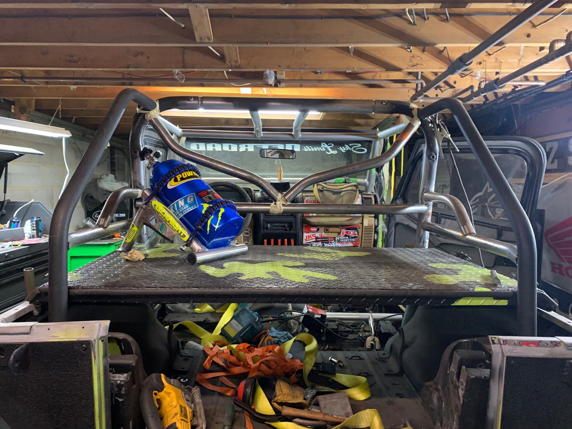 wontontj, a green 1997 Jeep Wrangler TJ on 42-inch tires, photo 14 of 16