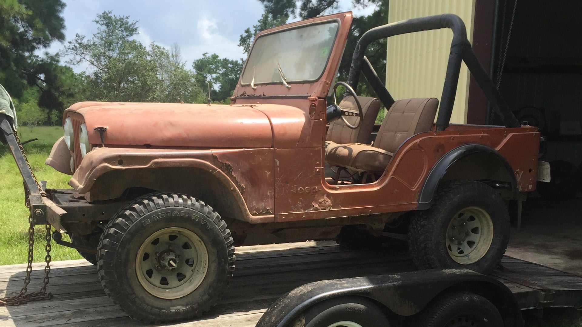 Aggie CJ5, a green 1976 Jeep CJ-5 on 37-inch tires, photo 12 of 12