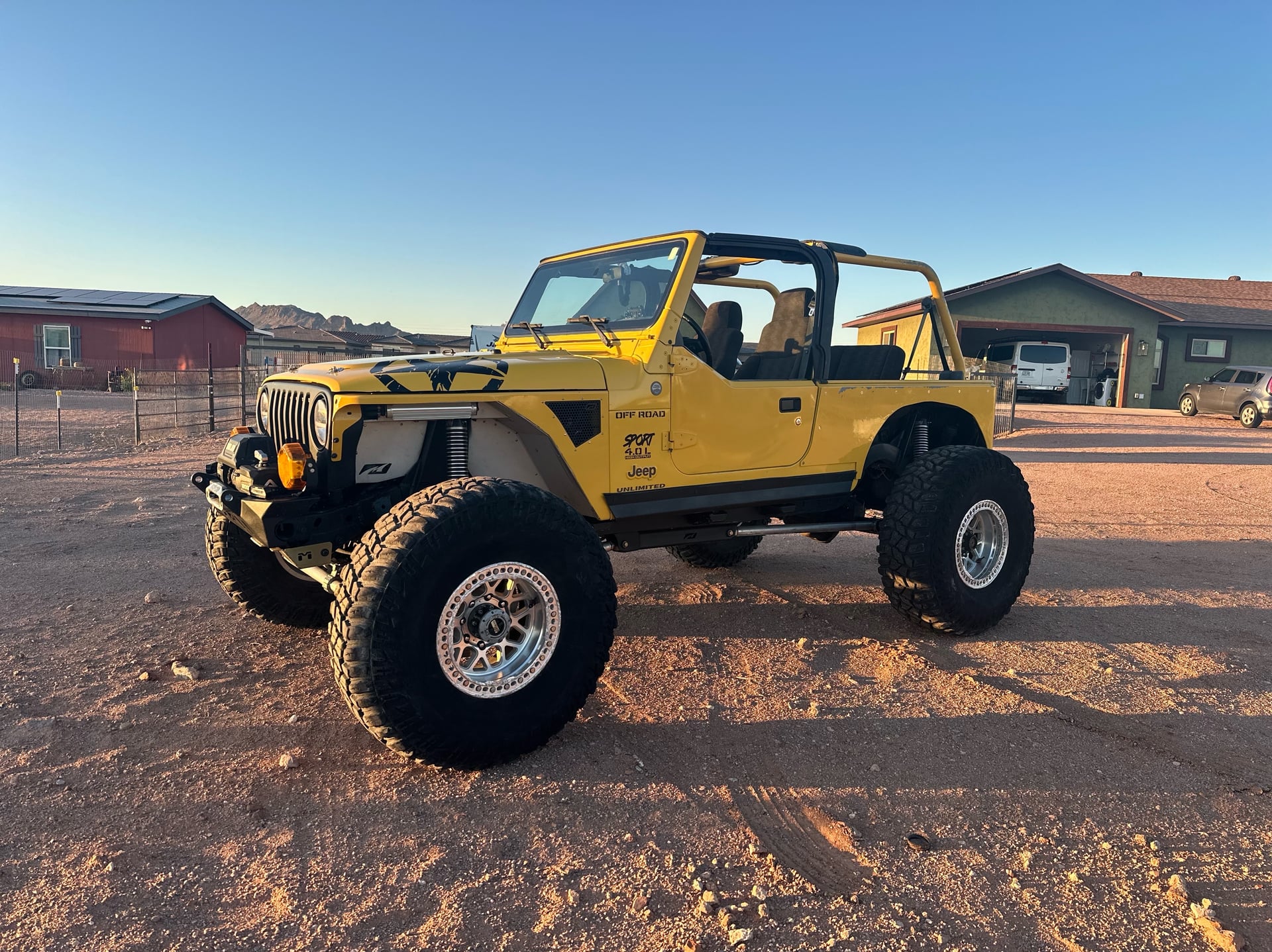 ewdirtlj, a yellow 2004 Jeep Wrangler LJ, photo 30 of 34