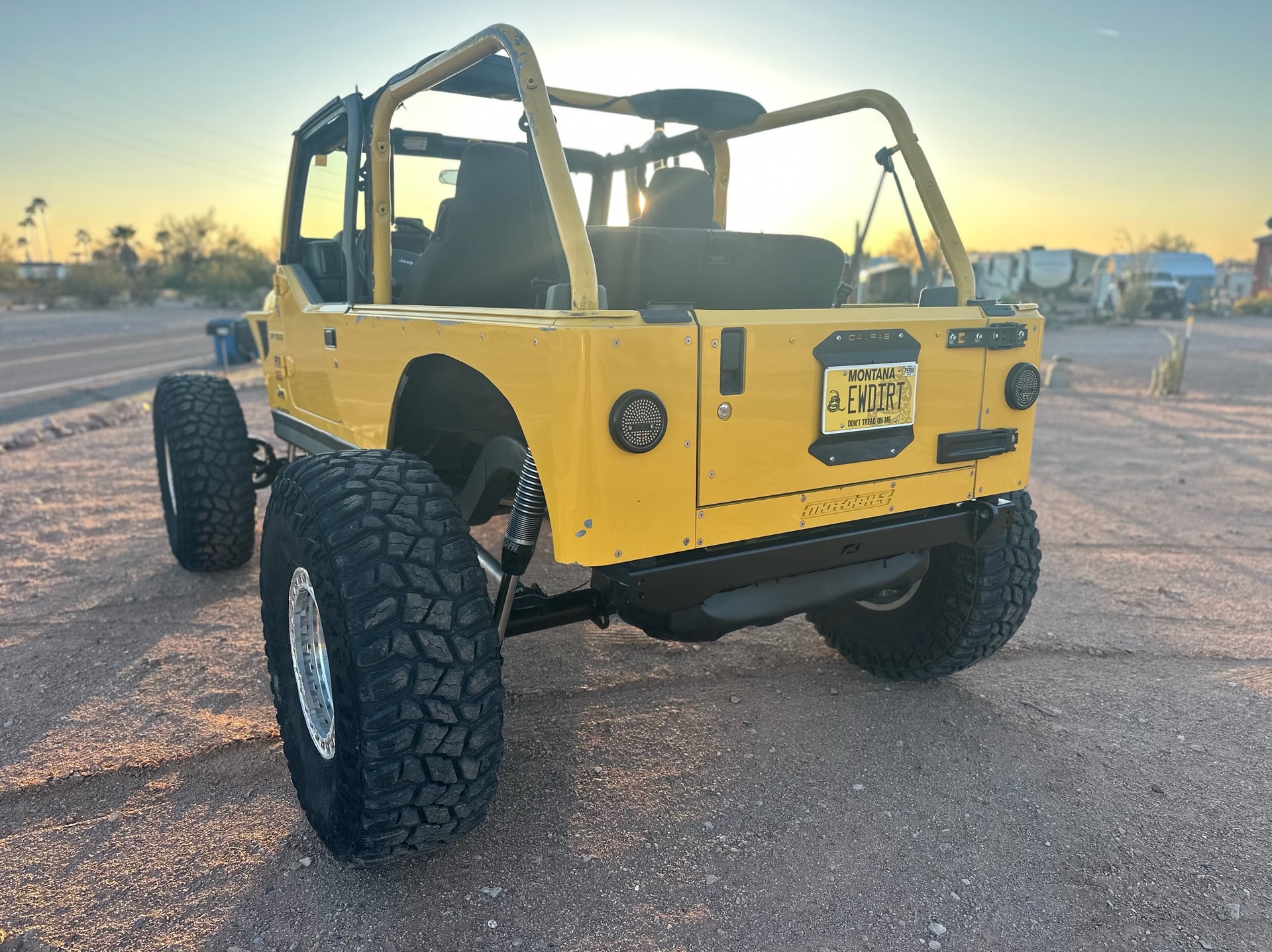 ewdirtlj, a yellow 2004 Jeep Wrangler LJ, photo 34 of 34
