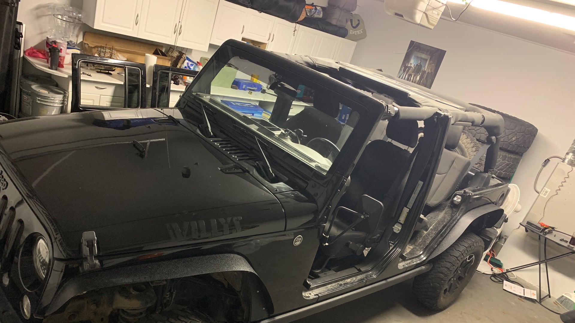 GhostDrummer, a black 2018 Jeep Wrangler JKU, photo 11 of 14