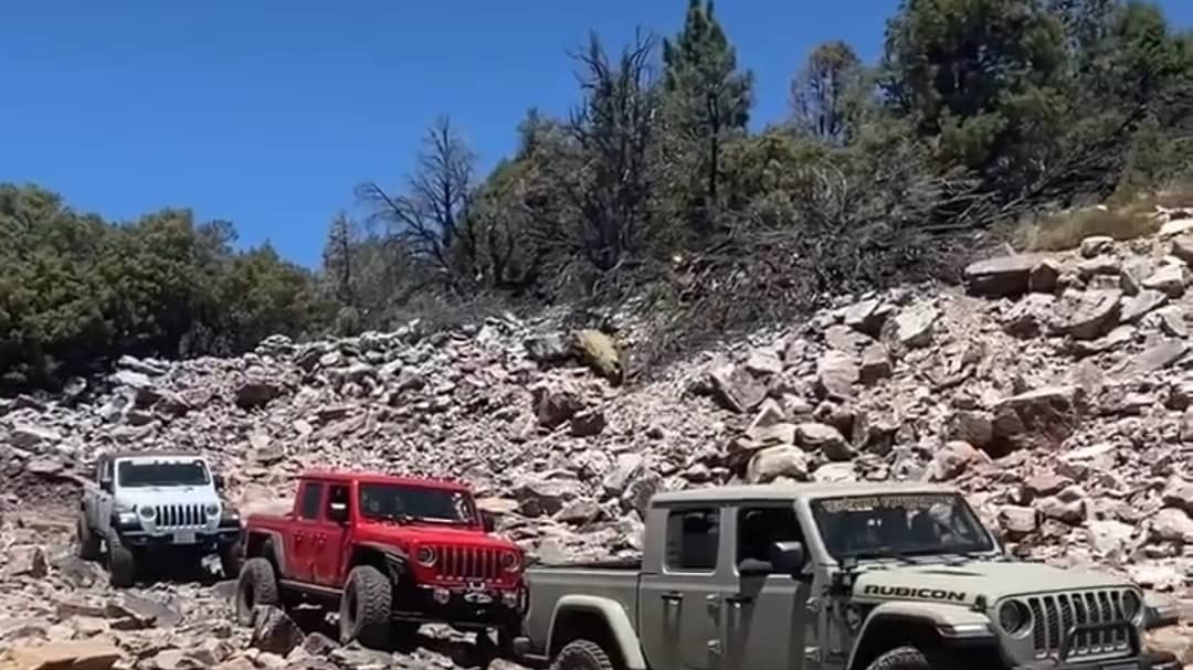 big carl, a white 2020 Jeep Gladiator JT on 40-inch tires with a 3.5-inch lift, photo 27 of 27