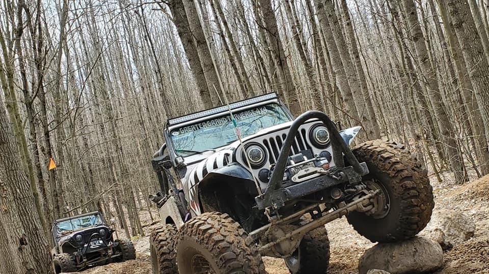 Miss Behavin’, a multi-color 1983 Jeep CJ-7 on 42-inch tires, photo 30 of 31
