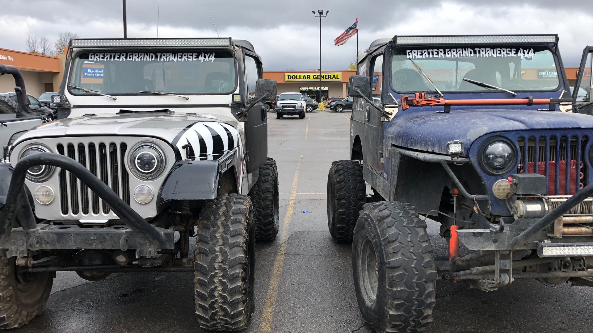 Miss Behavin’, a multi-color 1983 Jeep CJ-7 on 42-inch tires, photo 27 of 31