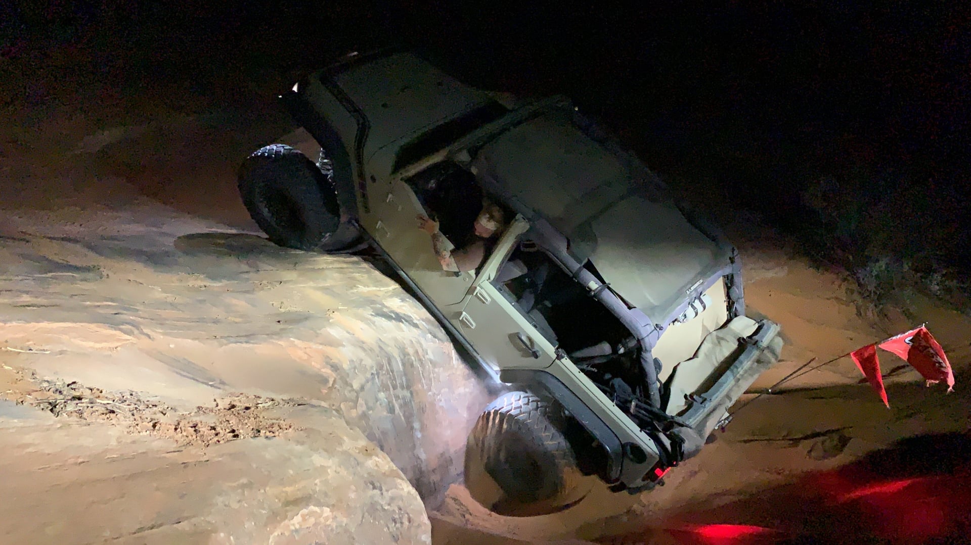 Jeep Wrangler, a white 2017 Jeep Wrangler JKU on 38-inch tires, photo 13 of 18